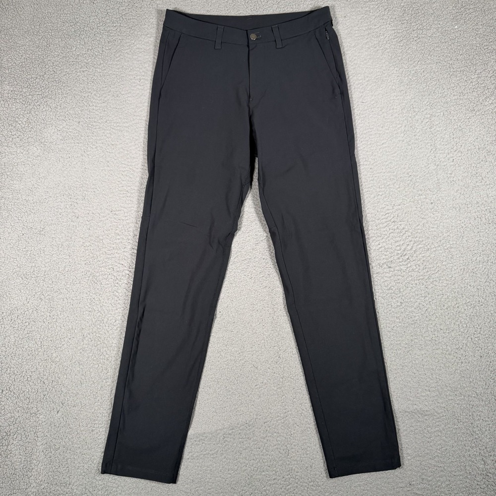 Lululemon Pants Mens 32x32 Gray Commission Slim Warpstreme Golf Casual Preppy